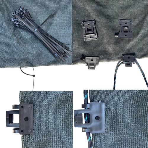 Plasa de umbrire , latime: 2.5m, lungime: 100m, grad de umbrire 40%